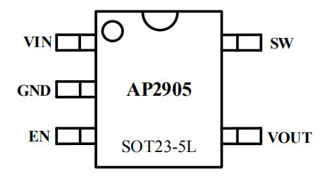 AP2905 封装及脚位配置图
